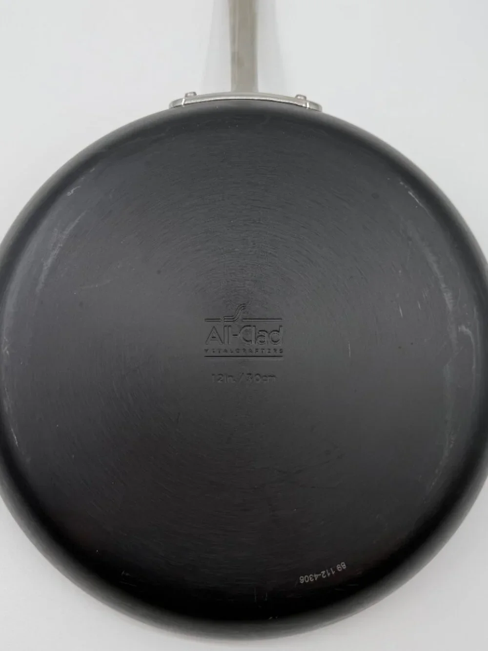 All-Clad Saute 12 Inch Skillet Metalcrafters Hard Anodized Non-Stick No Lid